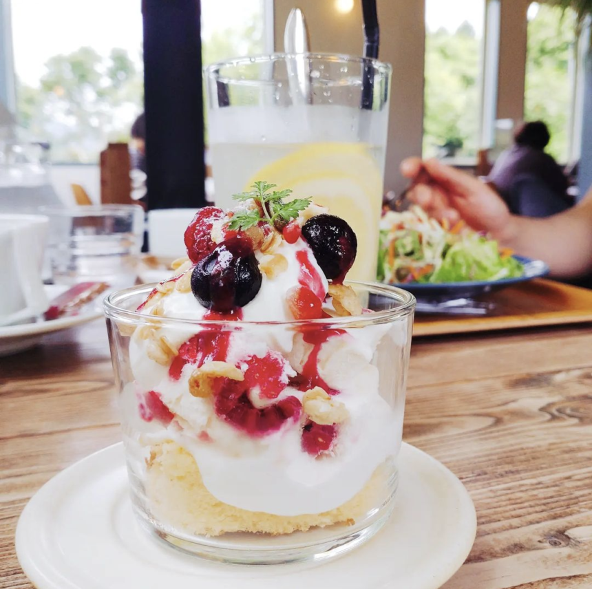 空に近いカフェ✳︎室根山をのぞむ【つばさカフェ】